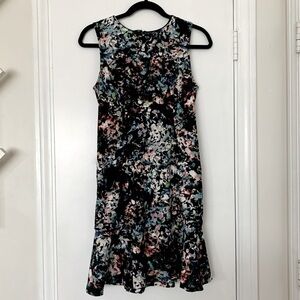 The Limited Black Abstract Floral Dress Wedding Guest Occasion